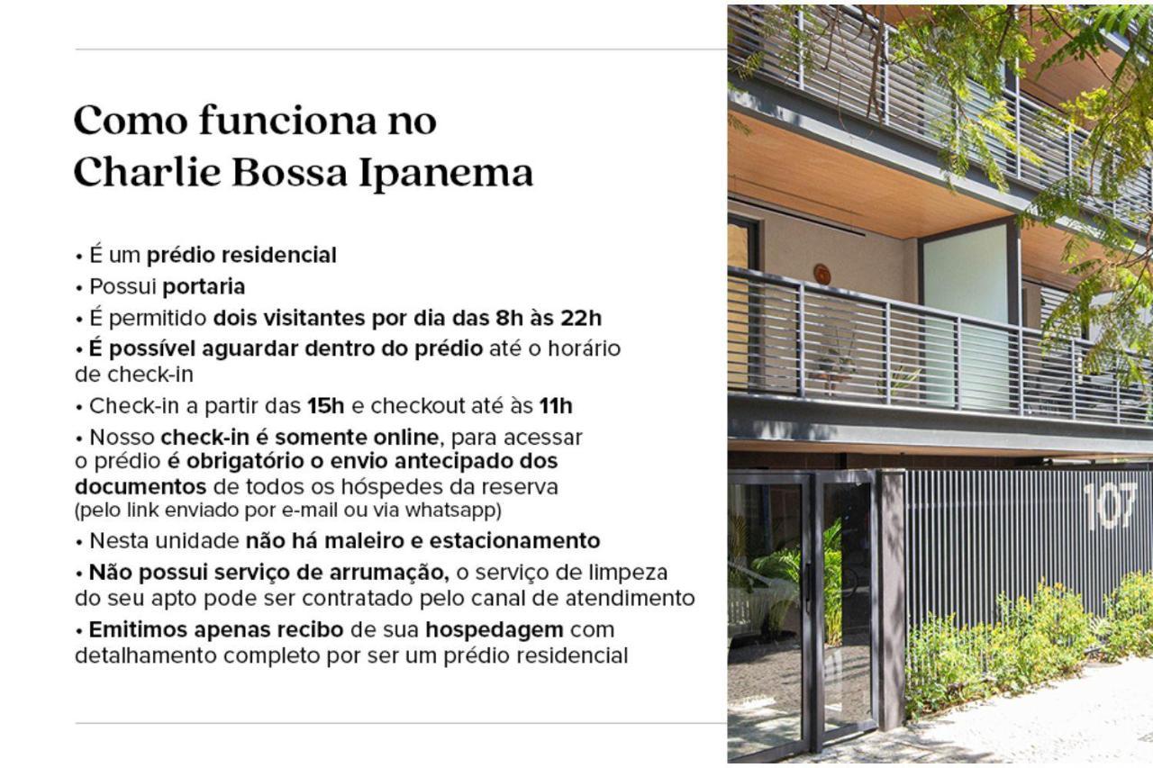 Charlie Bossa Ipanema Rio de Janeiro Exterior foto